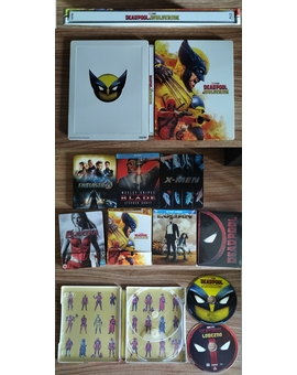 Mi Colección en Steelbook de Familia (Deadpool y Wolverine).