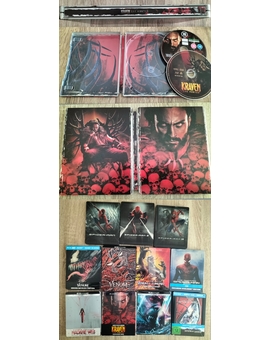 Mi Colección en Steelbook de (Kraven y Multiverso Arácnido).
