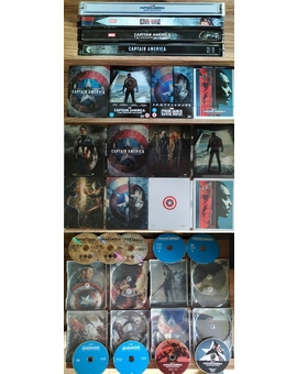 Mi Colección en Steelbook de (Capitán América).