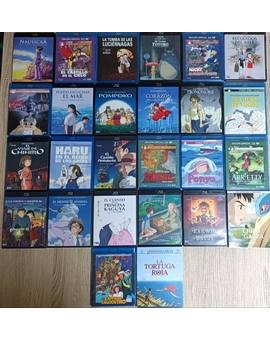 Mi Colección Completa de "Studio Ghibli".