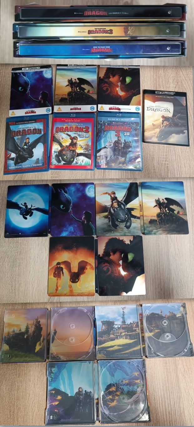 Mi Colección de "Como entrenar a tu Dragon".