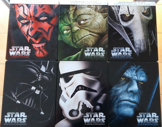 Star Wars por fin tengo la coleccion completa...