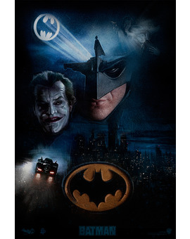 Cartel de BATMAN de Tim Burton