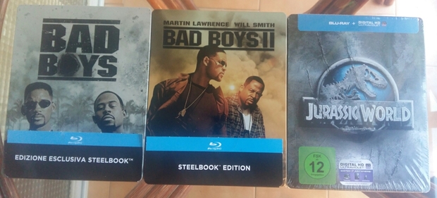 Pedido de Amazon en Steelboooks recien llegados