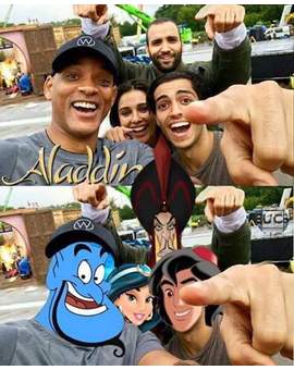 Elenco de la peli Aladdin