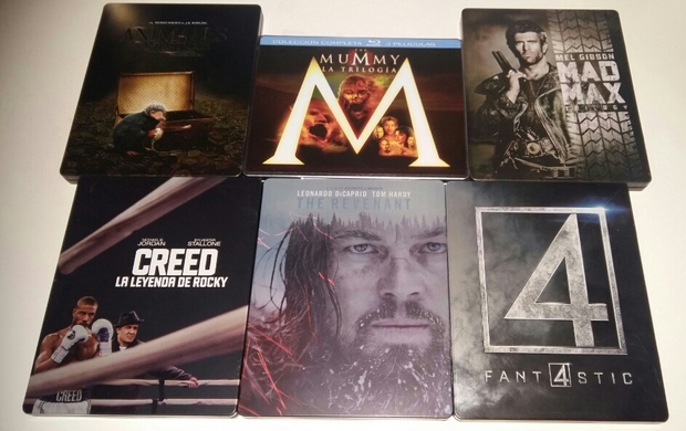 Ediciones Metalicas que he podido conseguir esta semana en distintos sitios...