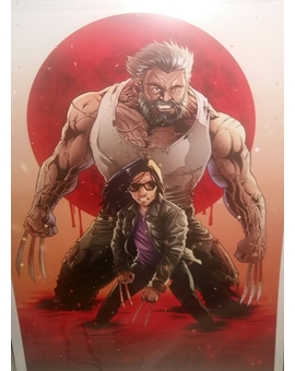 Dibujo de Logan...regalo de mi niña en la Freakcom 5/5