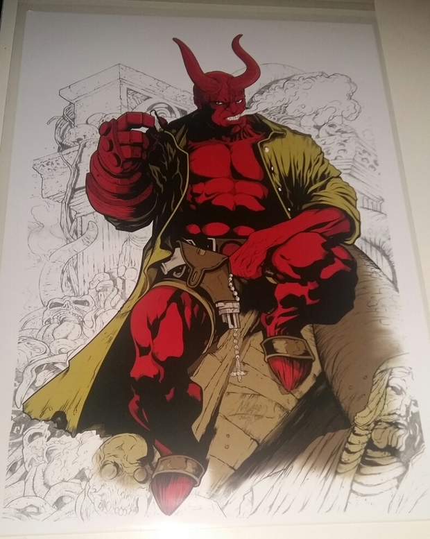 Dibujo Hellboy 2/4