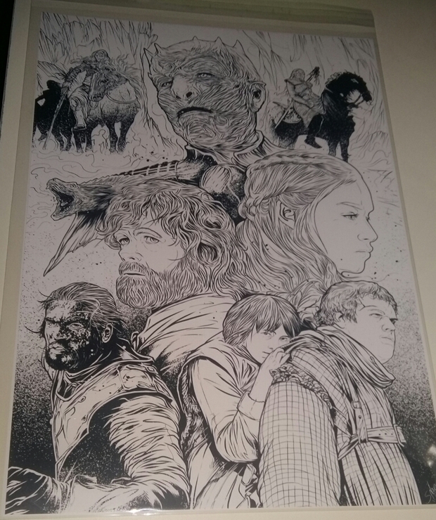 Dibujo de Juego de Tronos 4/4