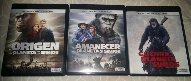 El Planeta de los Simios en 4K