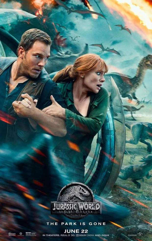 Nuevo Poster Jurassic World 2 El Reino Caido