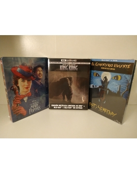 3 Nuevos Steelbooks