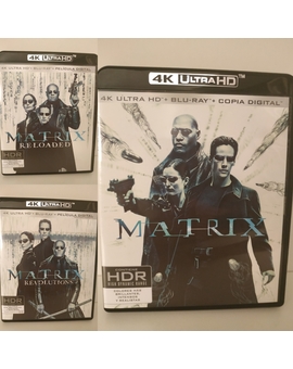 Trilogía de Matrix en 4K