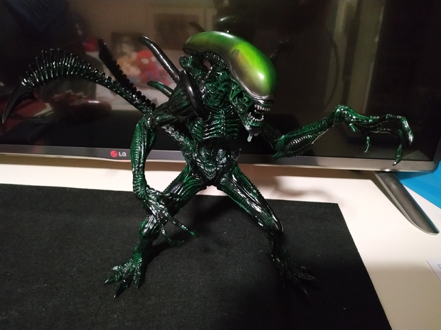 Figura de Alien conseguida en la Gamepolis