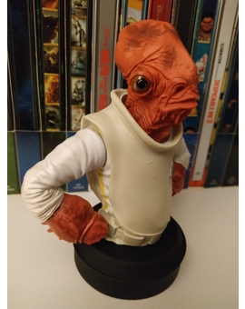Busto de Star Wars Almirante Ackbar