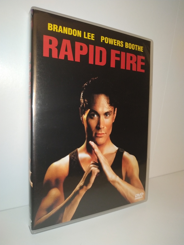 DVD de Rapid Fire con Brandon Lee