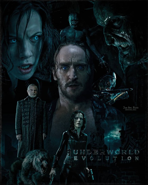 Pósterart de la película Underworld Evolution