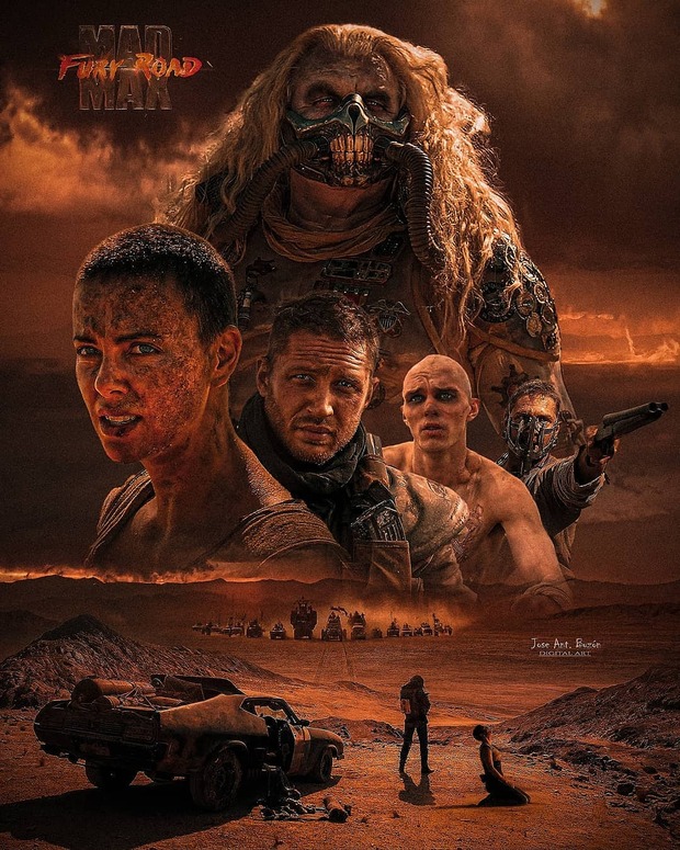 Pósterart de Mad Max Fury Road