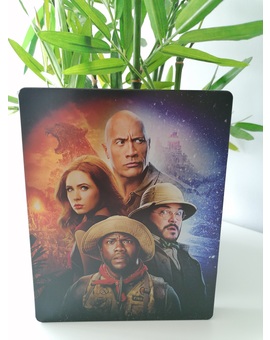 JUMANJI steelbook 2 discos jungla / nivel / frontal