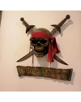 Calavera piratas del caribe