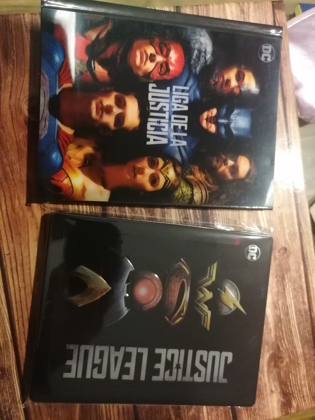 Steelbook liga de la justicia 