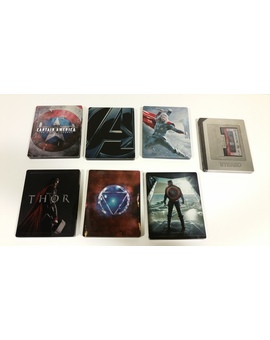 Mi colección steel Fase 1 y 2 de Marvel