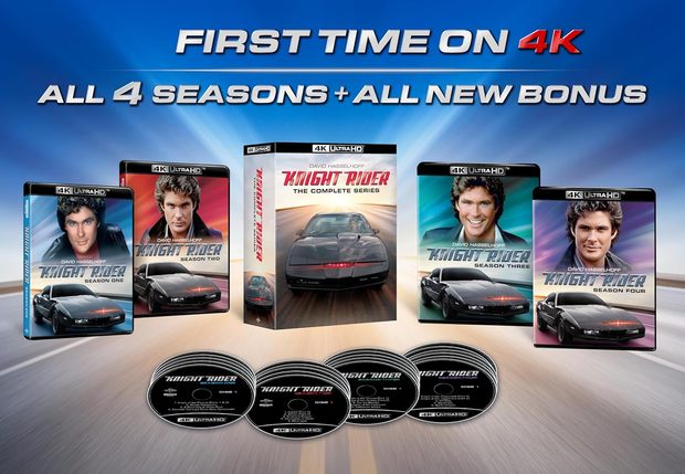 'El coche fantástico' en Blu Ray Ultra HD 4k (2025, Estados Unidos)