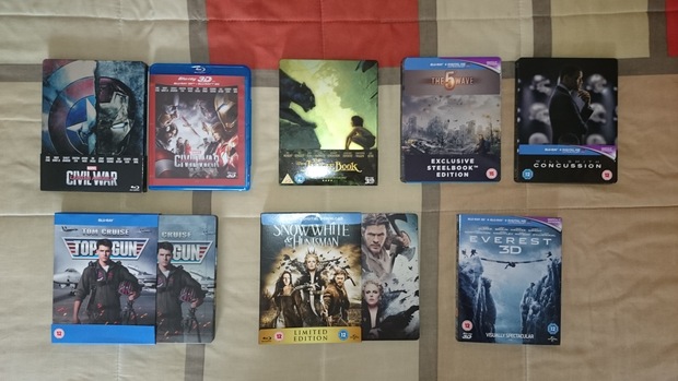 Compras de esta semana. Zavvi y Amazon.es