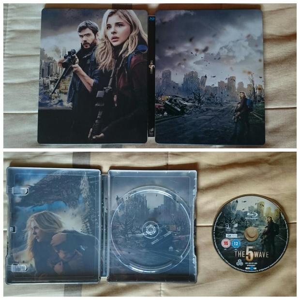 Diseño Steelbook 'La quinta ola' de Zavvi con castellano. Petición Neored.