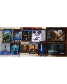 Compras de este mes. Zavvi y Amazon.es