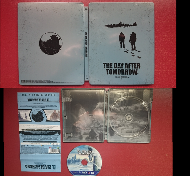 Steelbook "El día del Mañana". Amazon.es. Petición Liyoh