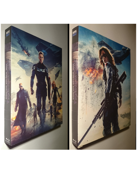 #1 Custom steelbook "The winter soldier". Slipcover