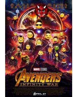 EMOJI POSTER LOS VENGADORES Infinity war