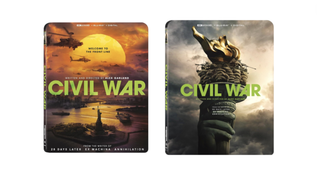 Diseños de los steelbooks de 'Civil War'. ¿Nos llegarán aquí? ¿Cuál os gusta más?