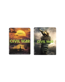 Diseños de los steelbooks de 'Civil War'. ¿Nos llegarán aquí? ¿Cuál os gusta más?