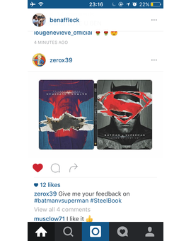 Steel de BvS para que la portada la elijas tu. Raro, no se que opinar mola pero no al mismo tiempo