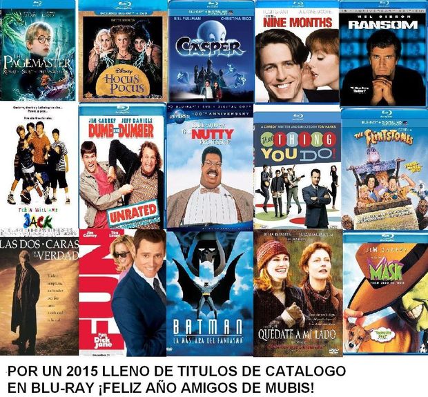Por un 2015 lleno de fondo de catalogo ¡Feliz año!