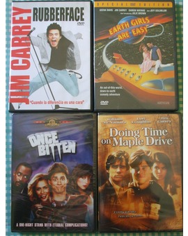 Las primeras pelis de Jim carrey en dvd Usa