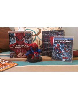 The Amazing Spider-Man edición Blu Ray 3D coleccionista con figura
