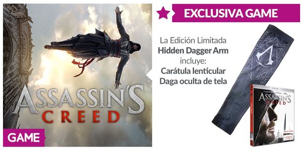 La edicion limitada de AC de Game, lleva una manga... y portada lenticular