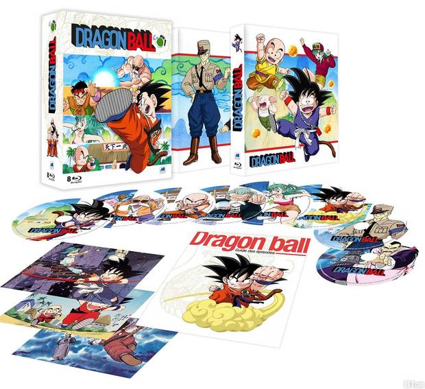 Dragon ball bluray en Francia