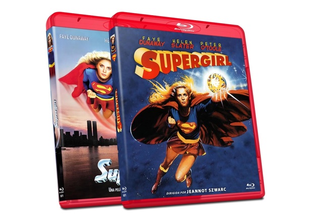 Duda edición Supergirl (1984) con dos versiones de la peli