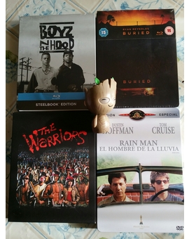 4 steel de cine variado y Groot