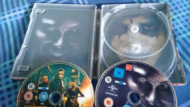 Steelbook pack The Purge por dentro