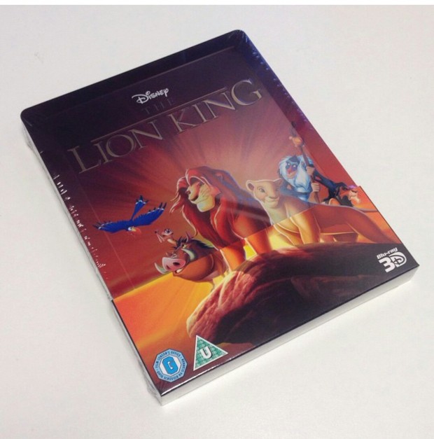 Así es el steelbook the lion king