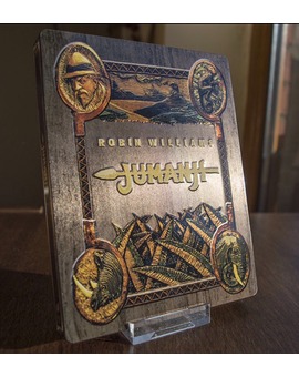 Así es el steelbook de Jumanji