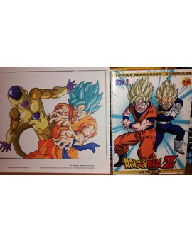 Pack 8 películas Box 1Dragon Ball Z y Litografía