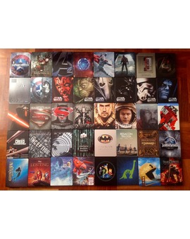 Mis steelbooks blu ray actualmente 
