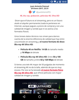 Diferencia streaming vs formato físico