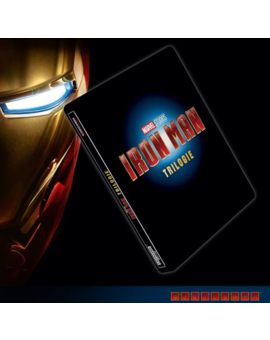 Steelbook alemán 4K trilogía Iron Man